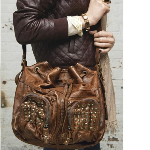 FRYE Brooke Studded Crossbody Drawstring Bag - Picture 14 of 14